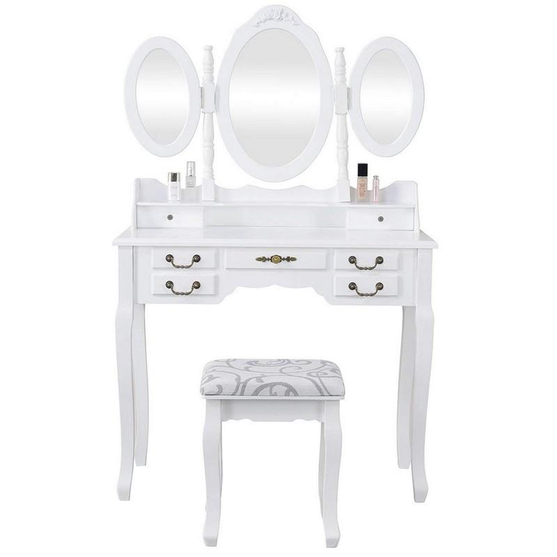 Toaletna mizica Anne “White” Henriette.