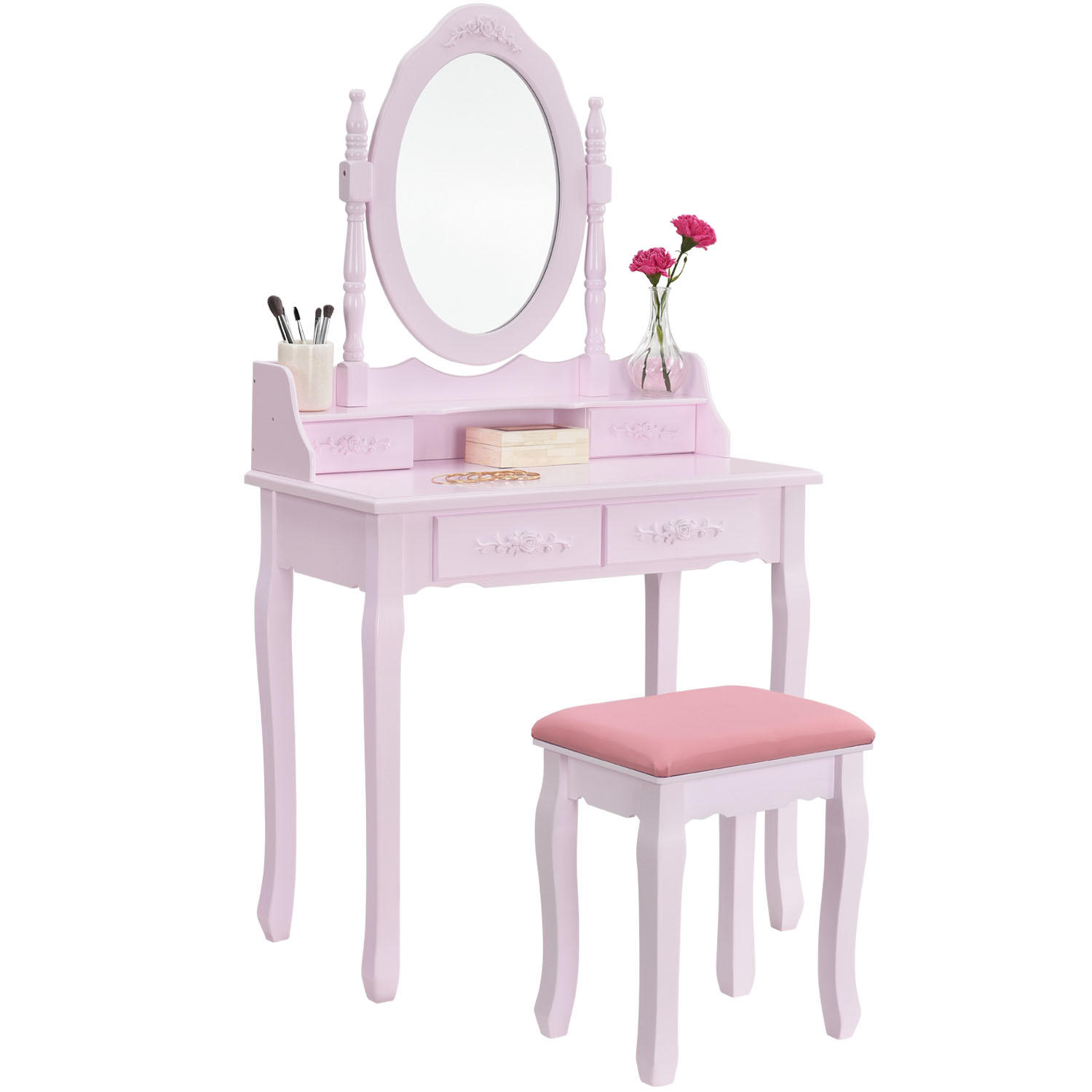 Toaletna mizica Marie “Pink” Thérése